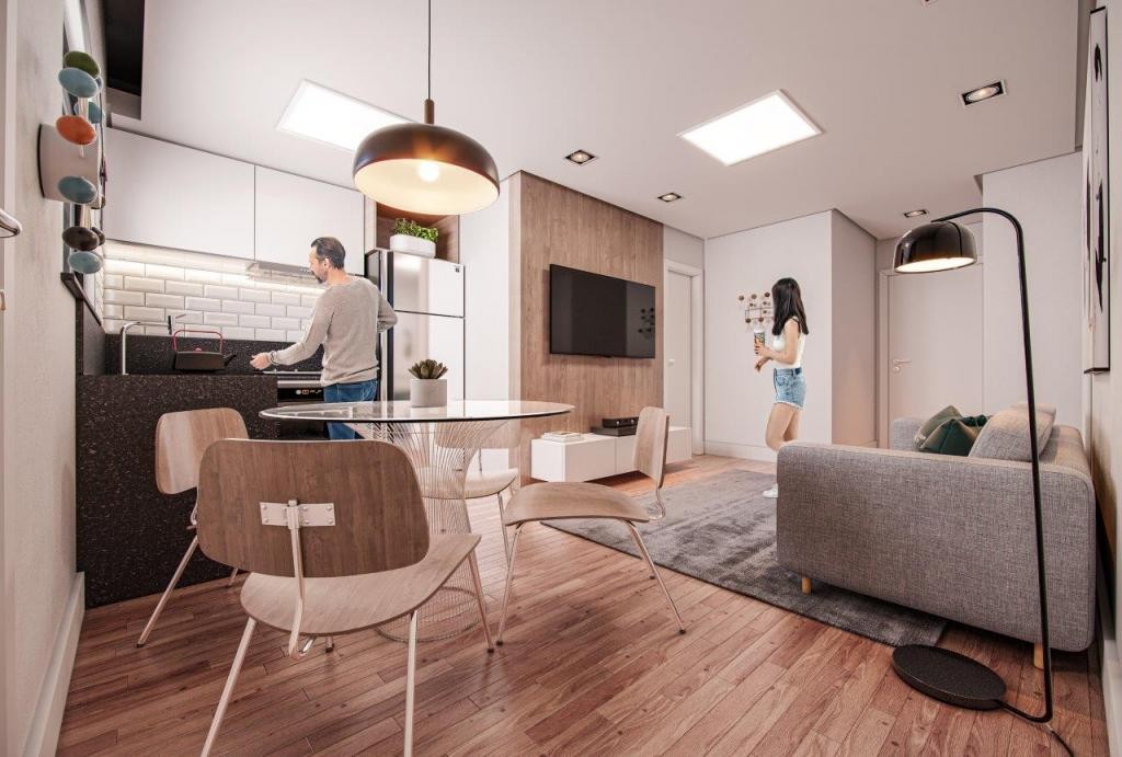 Apartamento à venda com 2 quartos, 48m² - Foto 2