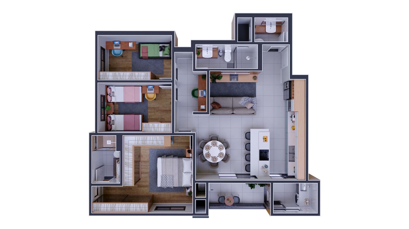 Cobertura à venda com 4 quartos, 99m² - Foto 17