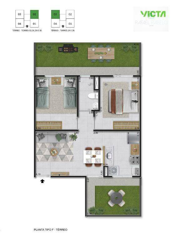 Apartamento à venda com 2 quartos, 40m² - Foto 17