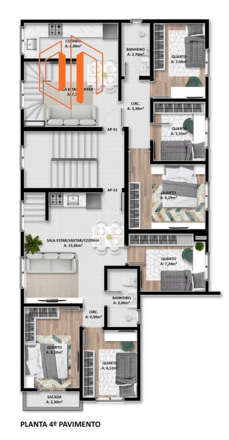 Cobertura à venda com 3 quartos, 103m² - Foto 17