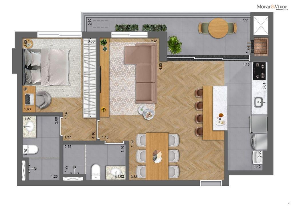 Cobertura à venda com 3 quartos, 141m² - Foto 44