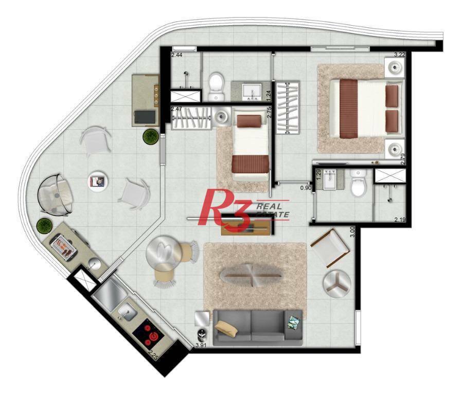Flat/Apart Hotel à venda com 1 quarto, 45m² - Foto 33