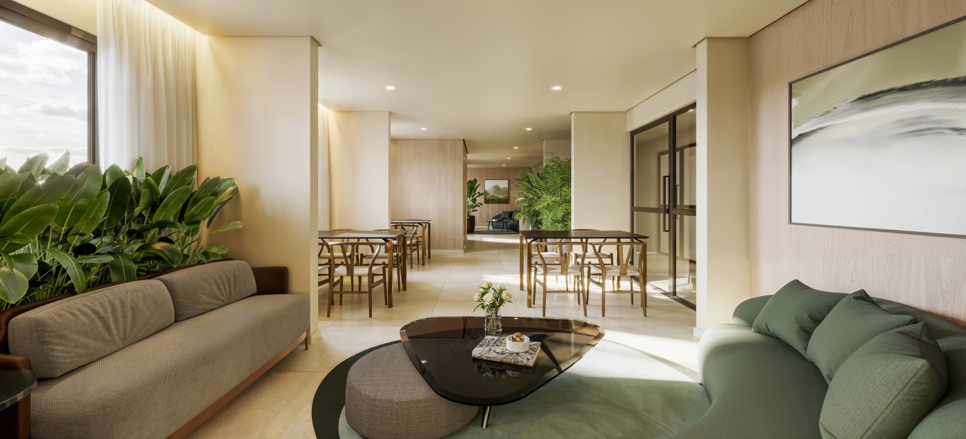 Apartamento à venda com 3 quartos, 58m² - Foto 3