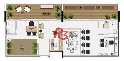 Conjunto Comercial-Sala para alugar, 44m² - Foto 13