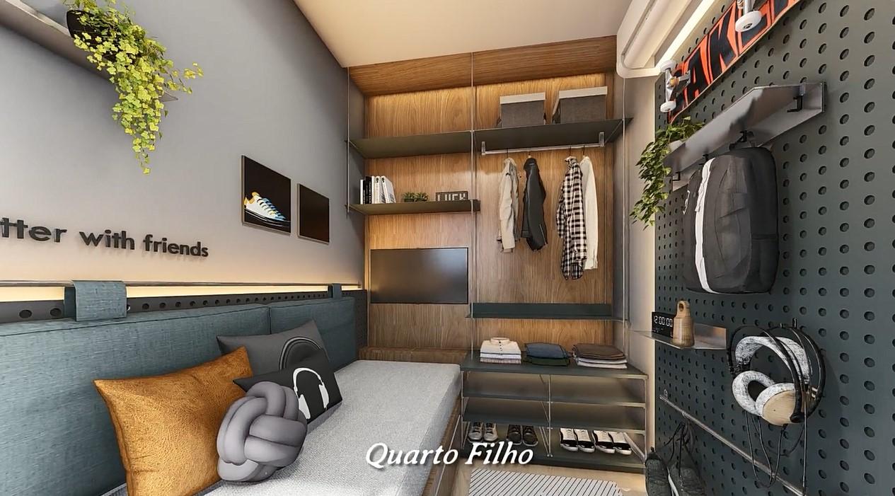 Apartamento à venda com 3 quartos, 49m² - Foto 7