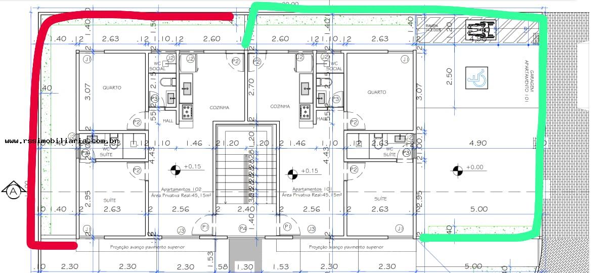 Apartamento à venda com 2 quartos, 47m² - Foto 3