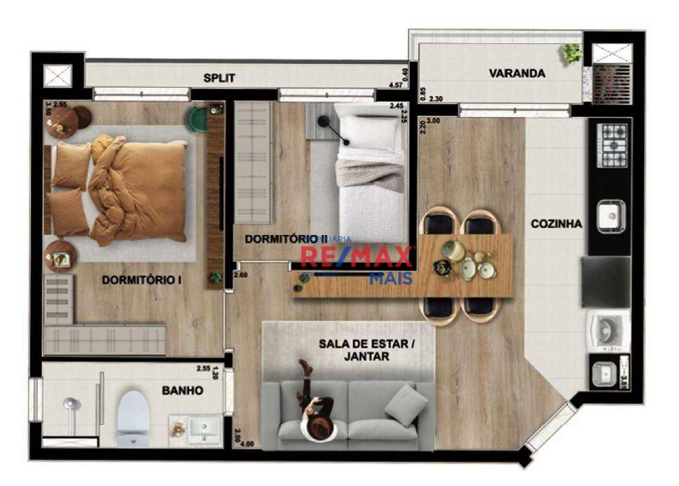Apartamento à venda com 2 quartos, 57m² - Foto 25