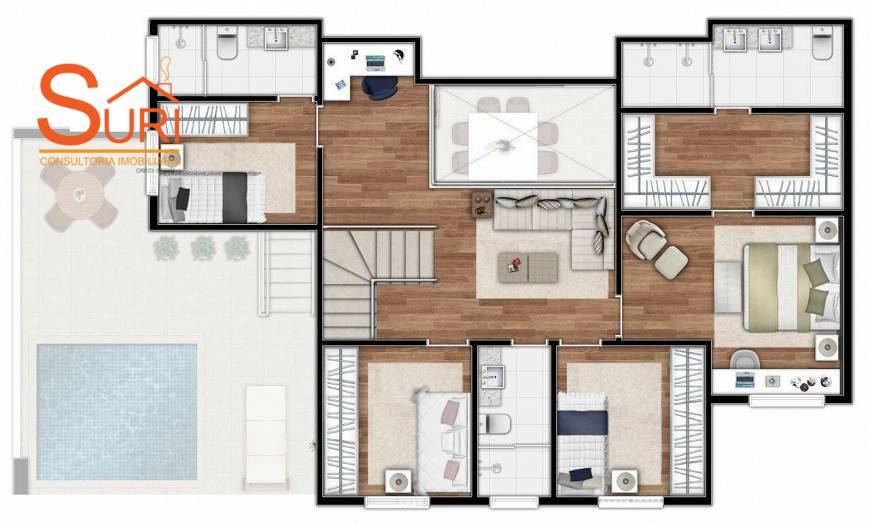 Cobertura à venda com 4 quartos, 257m² - Foto 5