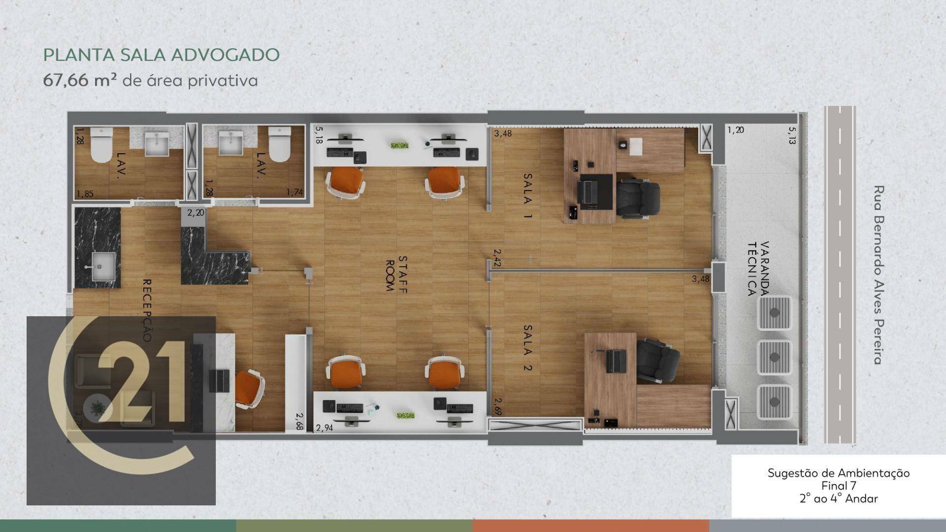 Conjunto Comercial-Sala à venda, 49m² - Foto 39