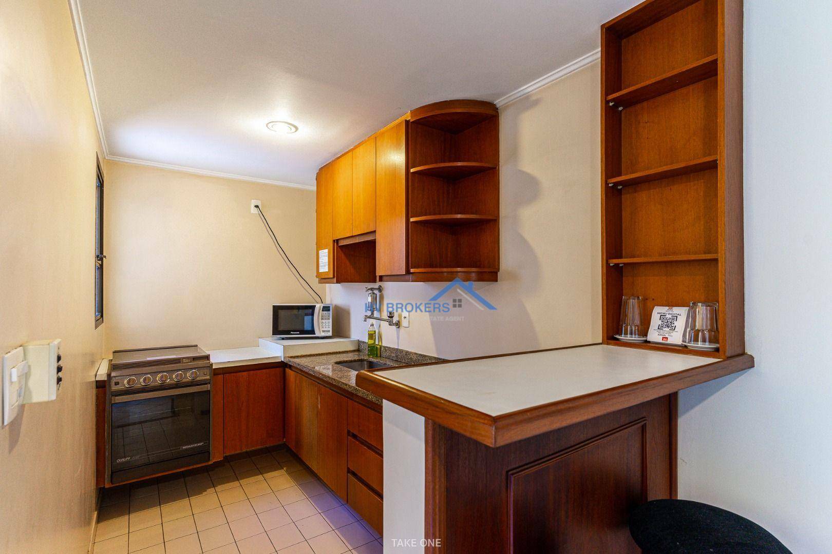 Flat/Apart Hotel à venda e aluguel com 1 quarto, 43m² - Foto 12