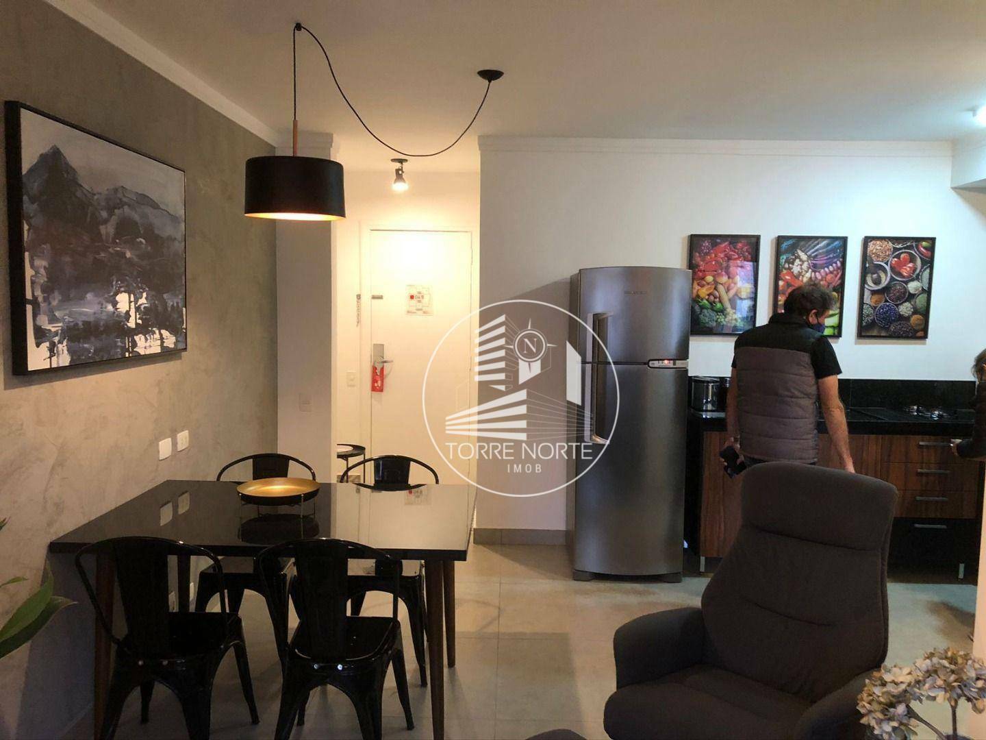 Flat/Apart Hotel à venda com 1 quarto, 48m² - Foto 1
