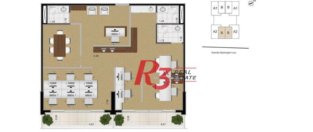 Conjunto Comercial-Sala à venda, 45m² - Foto 17
