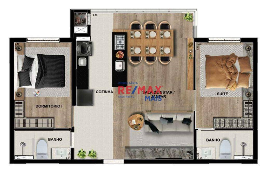 Apartamento à venda com 2 quartos, 57m² - Foto 31