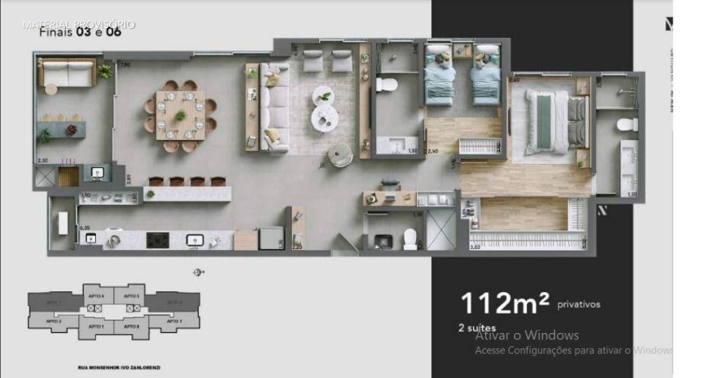 Apartamento à venda com 2 quartos, 69m² - Foto 24