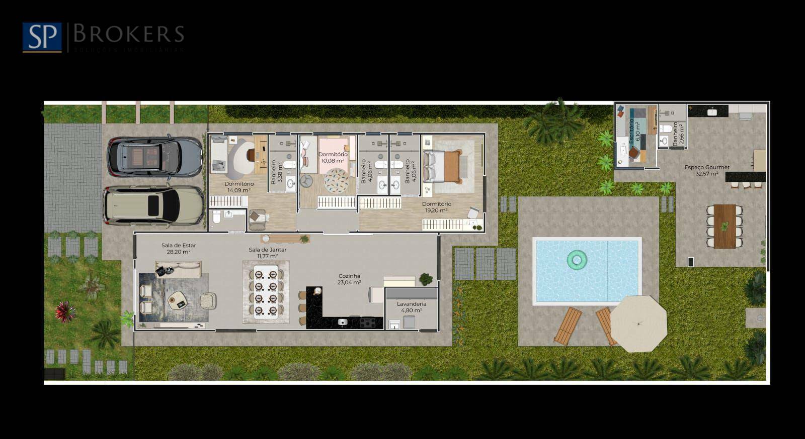 Casa de Condomínio à venda com 3 quartos, 227m² - Foto 25