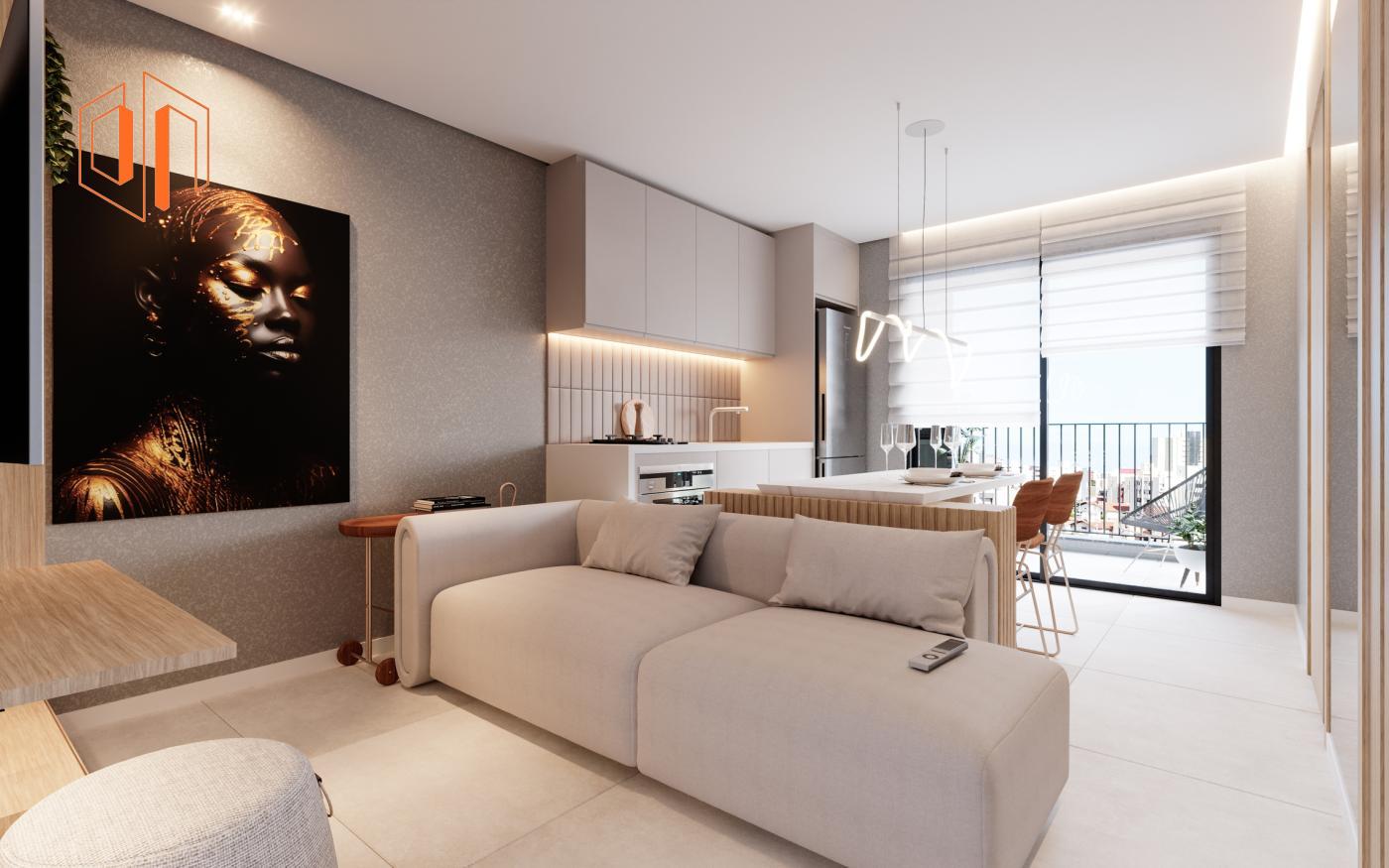 Apartamento à venda com 2 quartos, 49m² - Foto 8