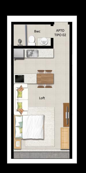 Flat/Apart Hotel à venda com 1 quarto, 37m² - Foto 21