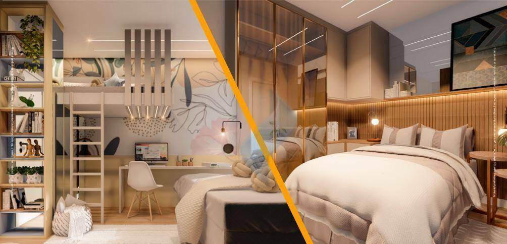 Apartamento à venda com 2 quartos, 52m² - Foto 2