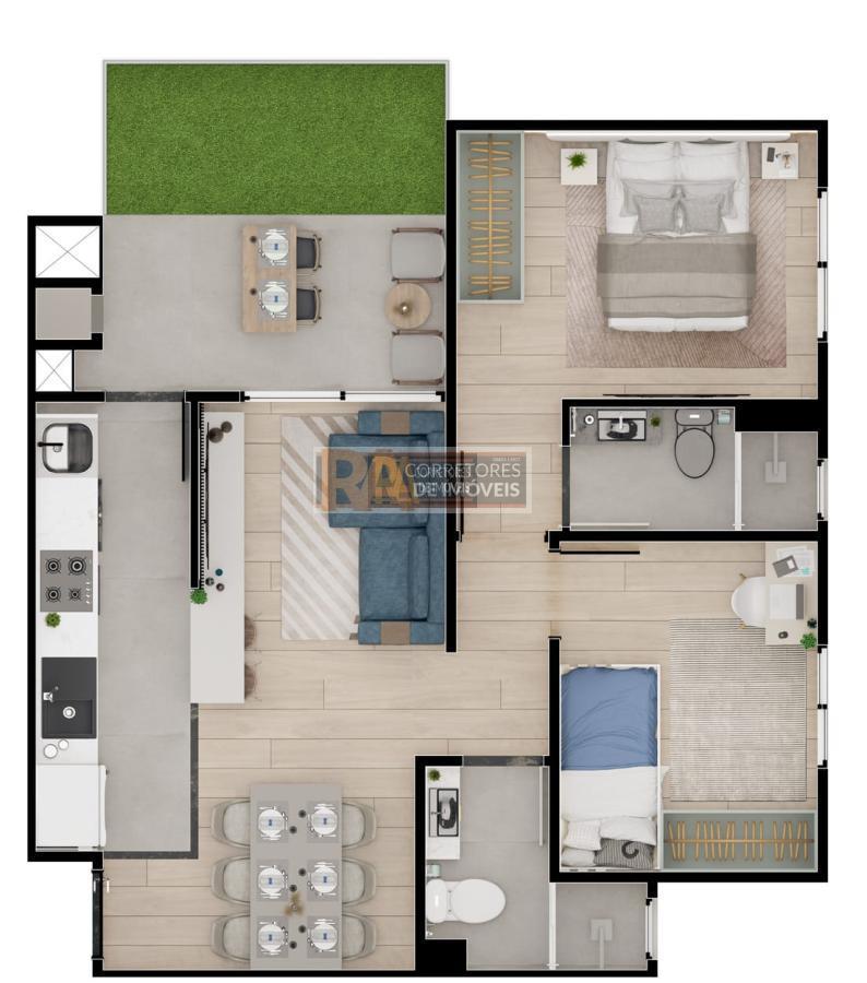 Apartamento à venda com 2 quartos, 55m² - Foto 38