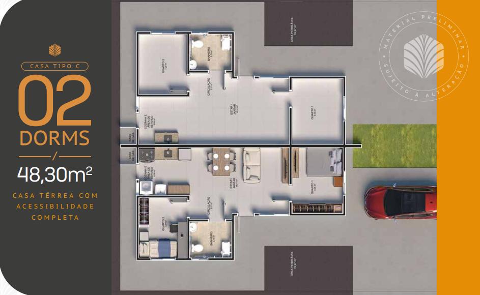 Casa à venda com 3 quartos, 72m² - Foto 21