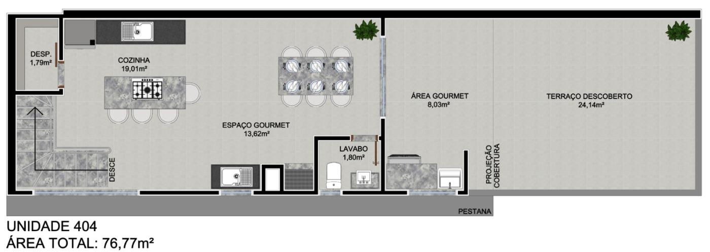 Apartamento à venda com 3 quartos, 79m² - Foto 23