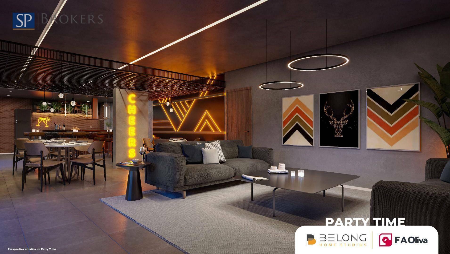 Apartamento à venda com 1 quarto, 56m² - Foto 3