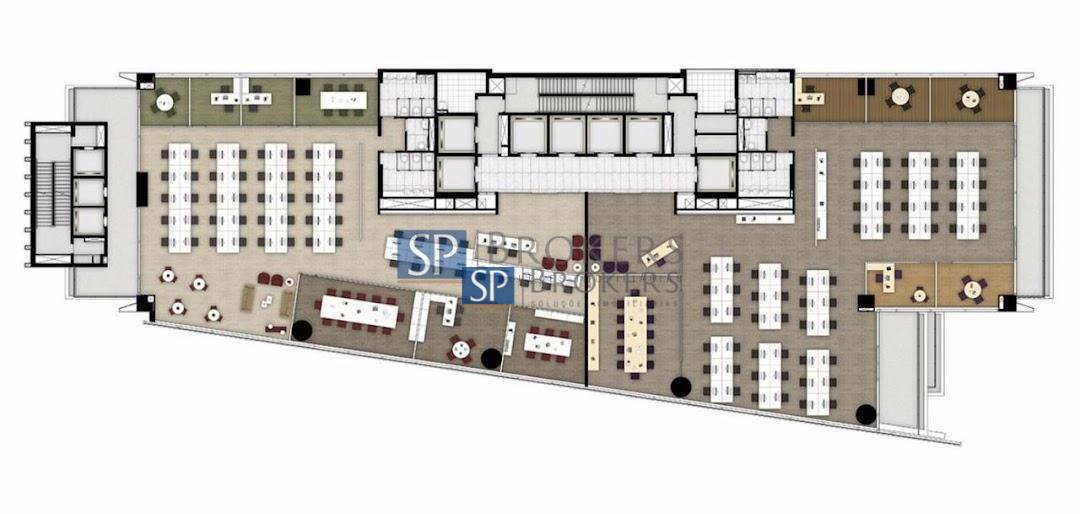 Conjunto Comercial-Sala para alugar, 1461m² - Foto 2