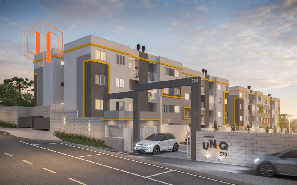 Apartamento à venda com 2 quartos, 57m² - Foto 2