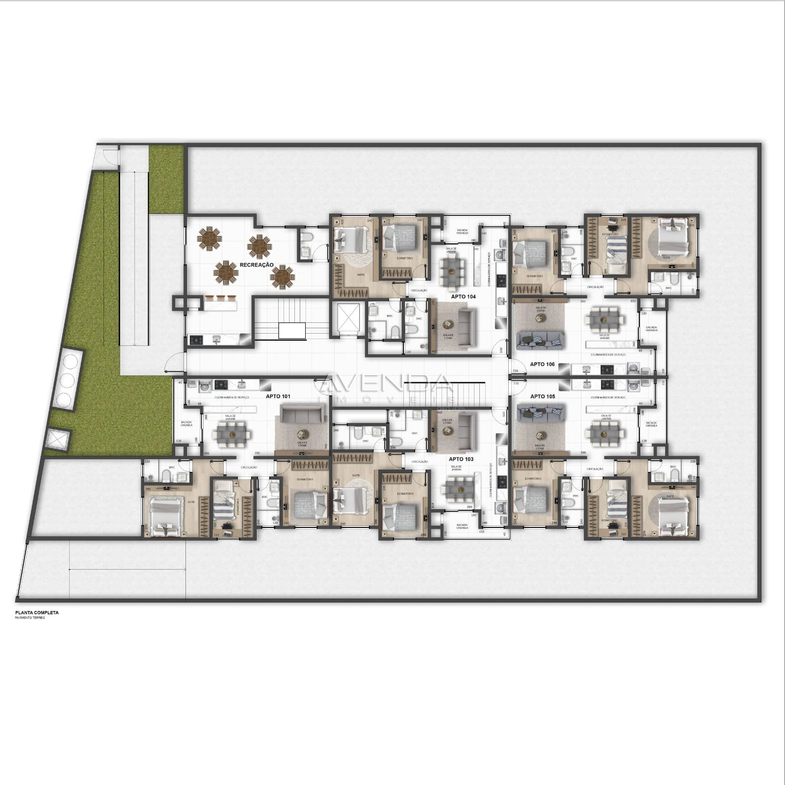Apartamento à venda com 2 quartos, 59m² - Foto 7