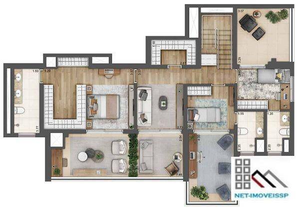 Cobertura à venda com 3 quartos, 258m² - Foto 29