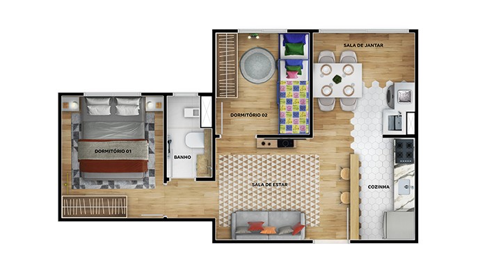 Apartamento à venda com 2 quartos, 38m² - Foto 16