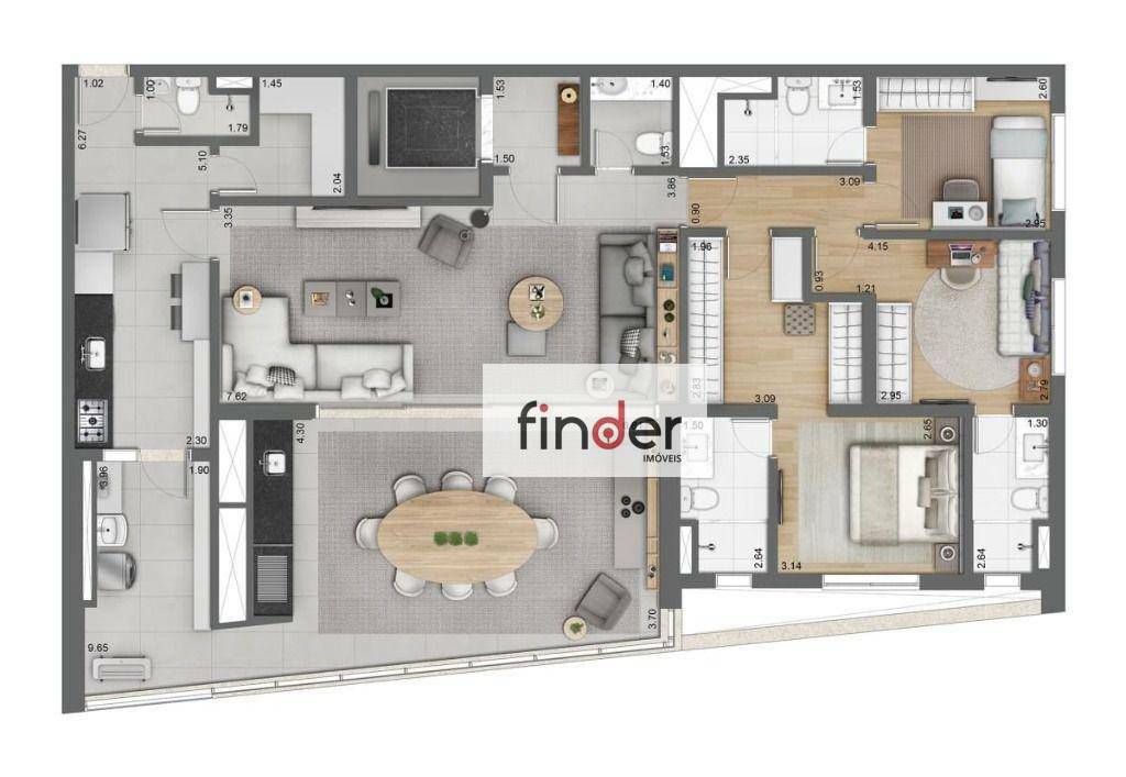Cobertura à venda com 3 quartos, 377m² - Foto 64