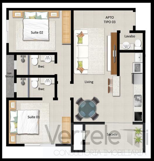 Flat/Apart Hotel à venda com 1 quarto, 37m² - Foto 20