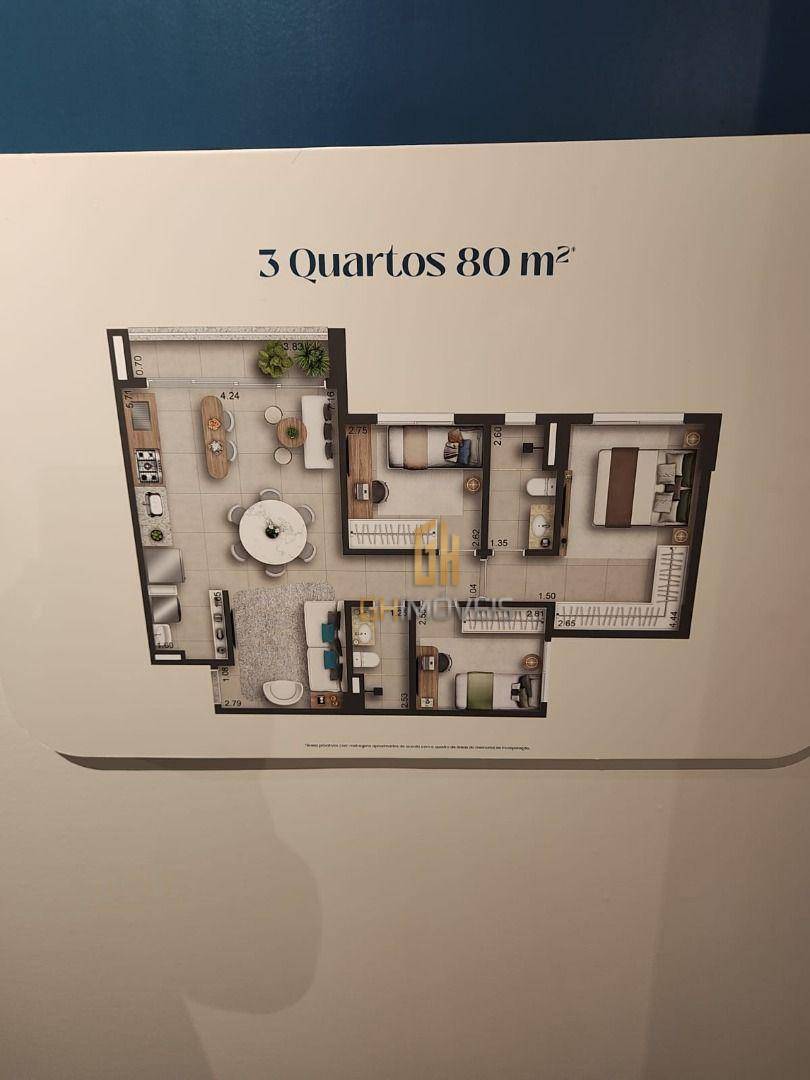 Apartamento à venda com 3 quartos, 80m² - Foto 7