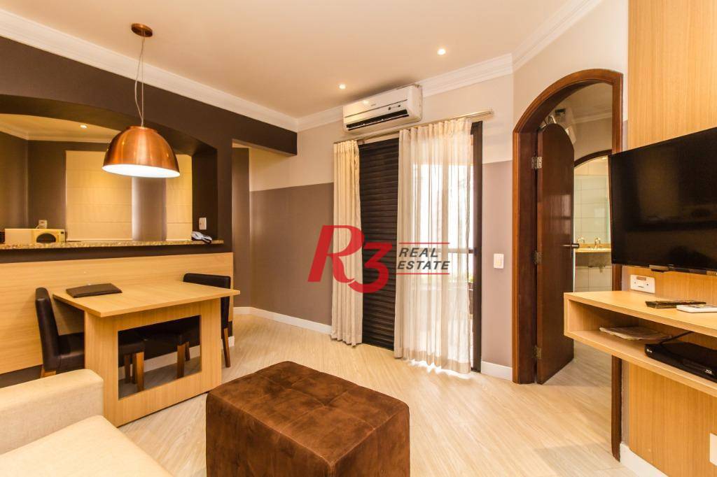 Flat/Apart Hotel à venda com 1 quarto, 50m² - Foto 1