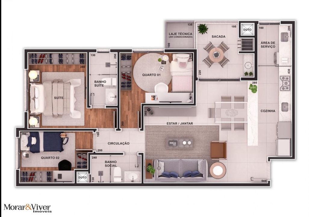 Apartamento à venda com 3 quartos, 120m² - Foto 11
