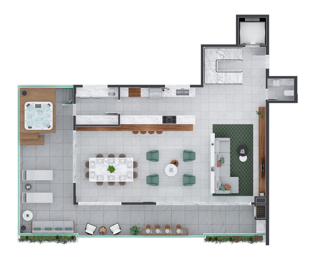 Apartamento à venda com 3 quartos, 167m² - Foto 20