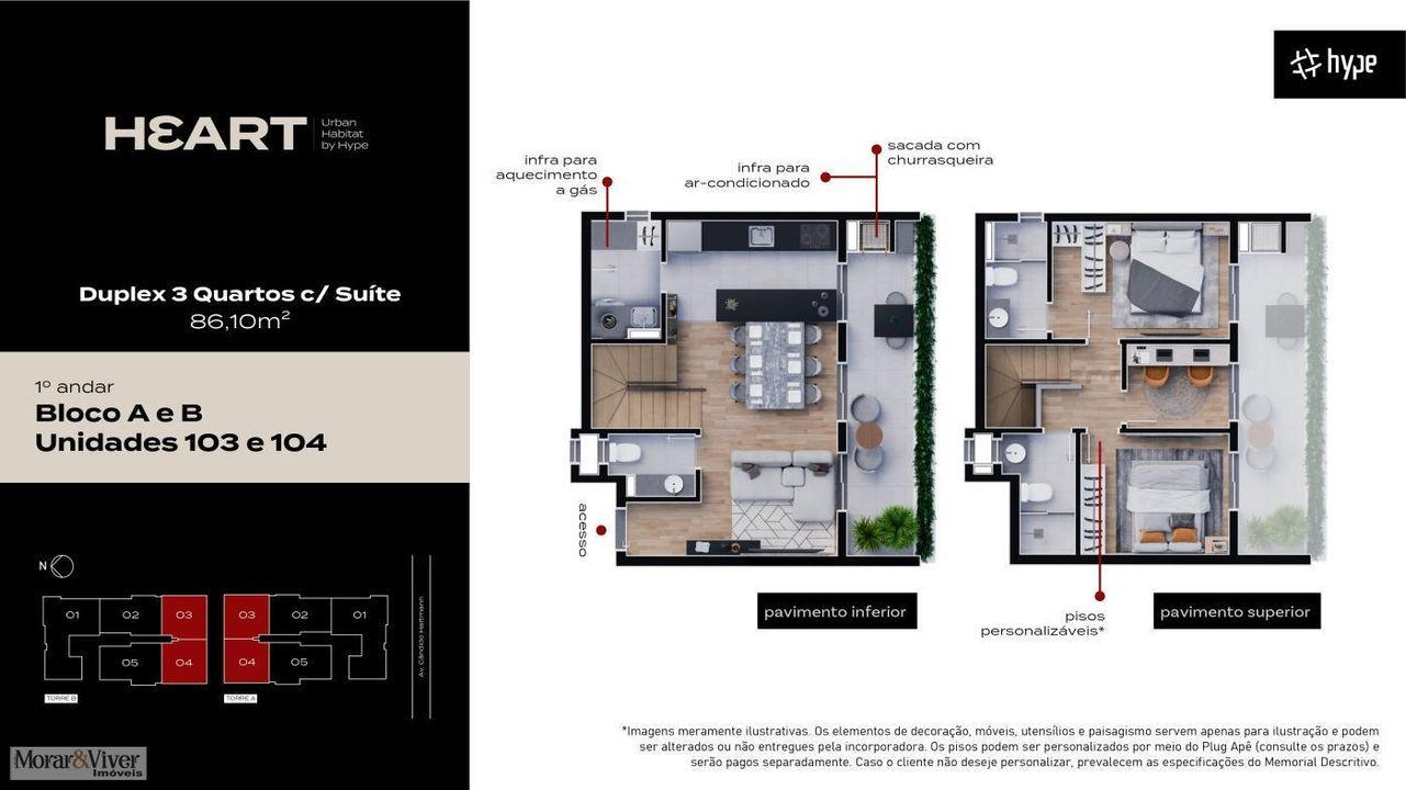 Apartamento à venda com 3 quartos, 86m² - Foto 24