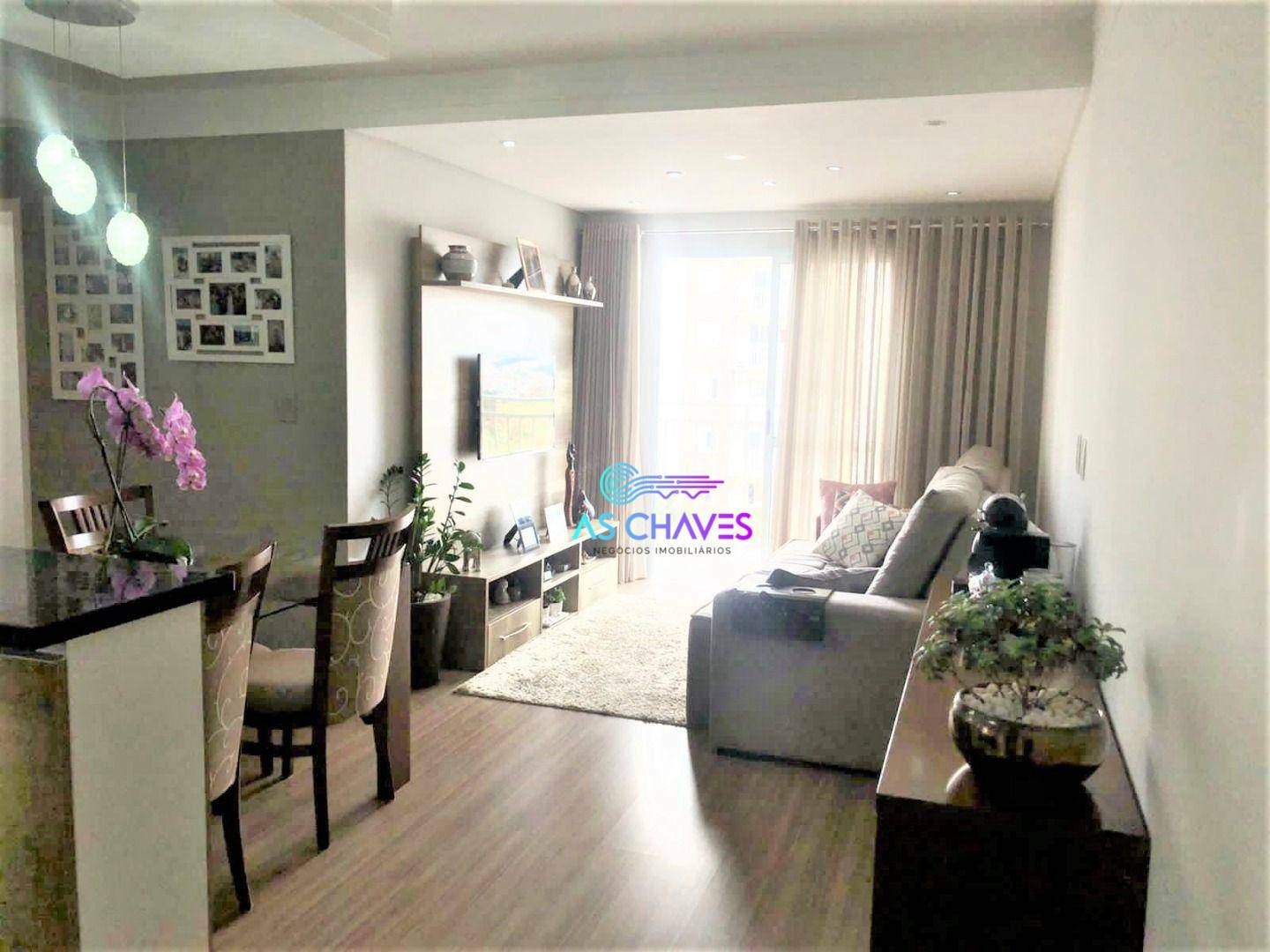 Apartamento à venda com 3 quartos, 71m² - Foto 1