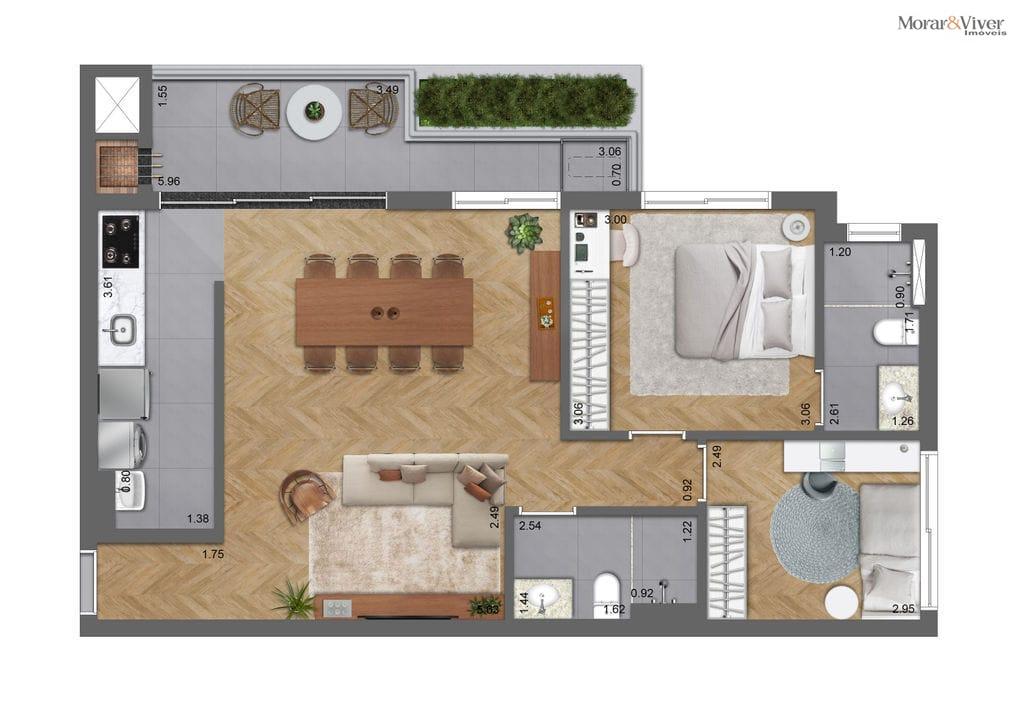 Cobertura à venda com 3 quartos, 141m² - Foto 41
