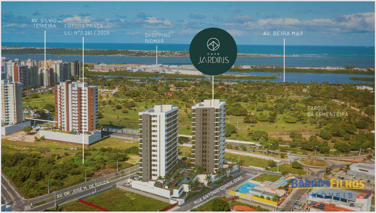 Apartamento à venda com 3 quartos, 124m² - Foto 2