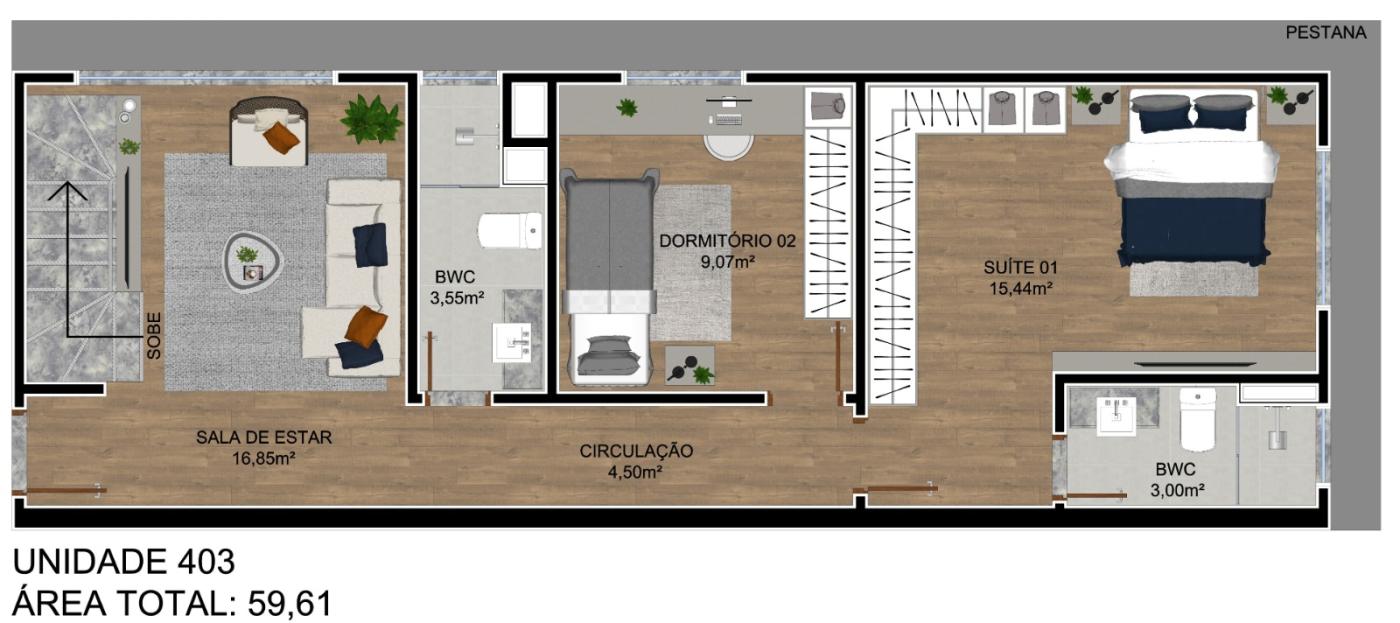 Apartamento à venda com 3 quartos, 79m² - Foto 22