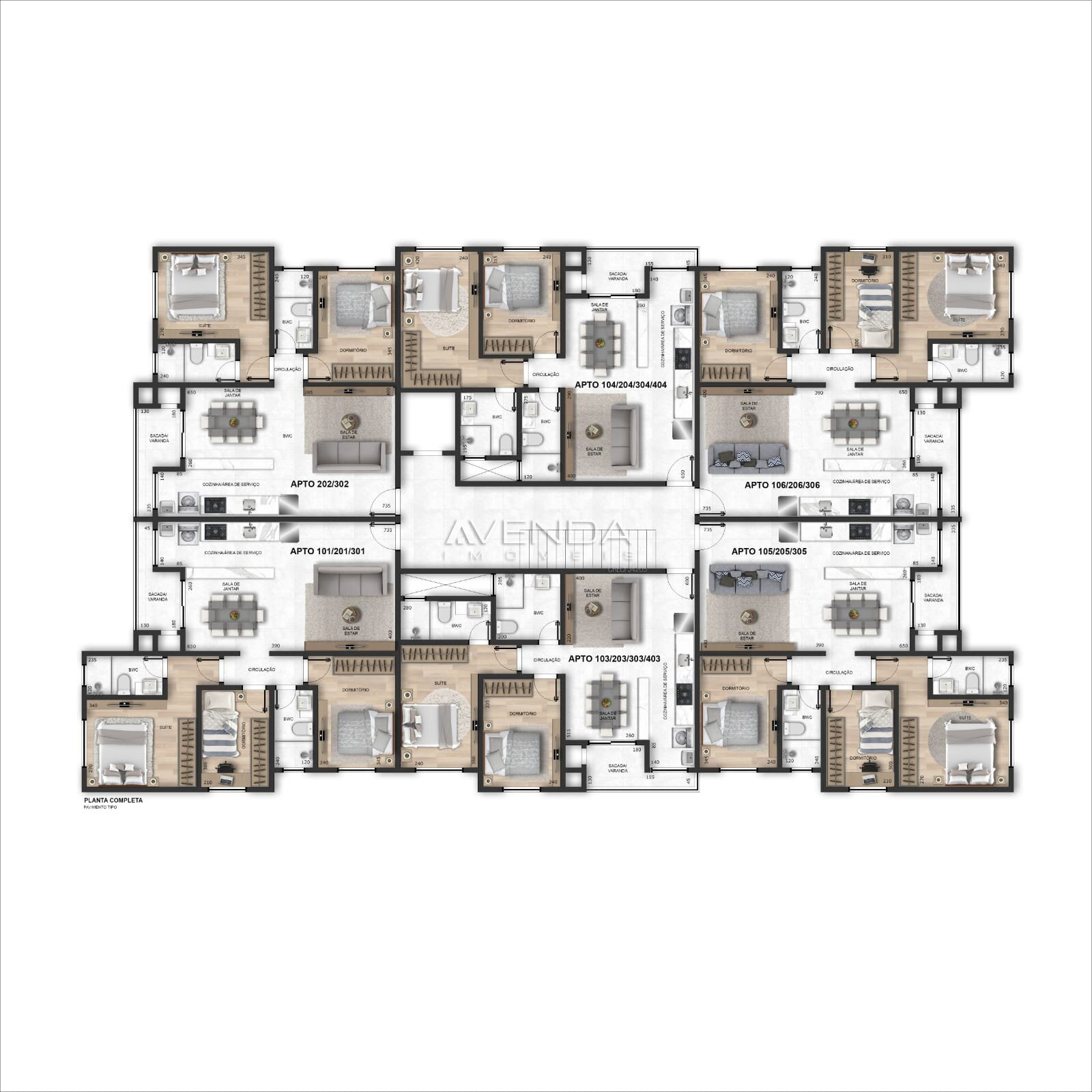 Apartamento à venda com 2 quartos, 59m² - Foto 8