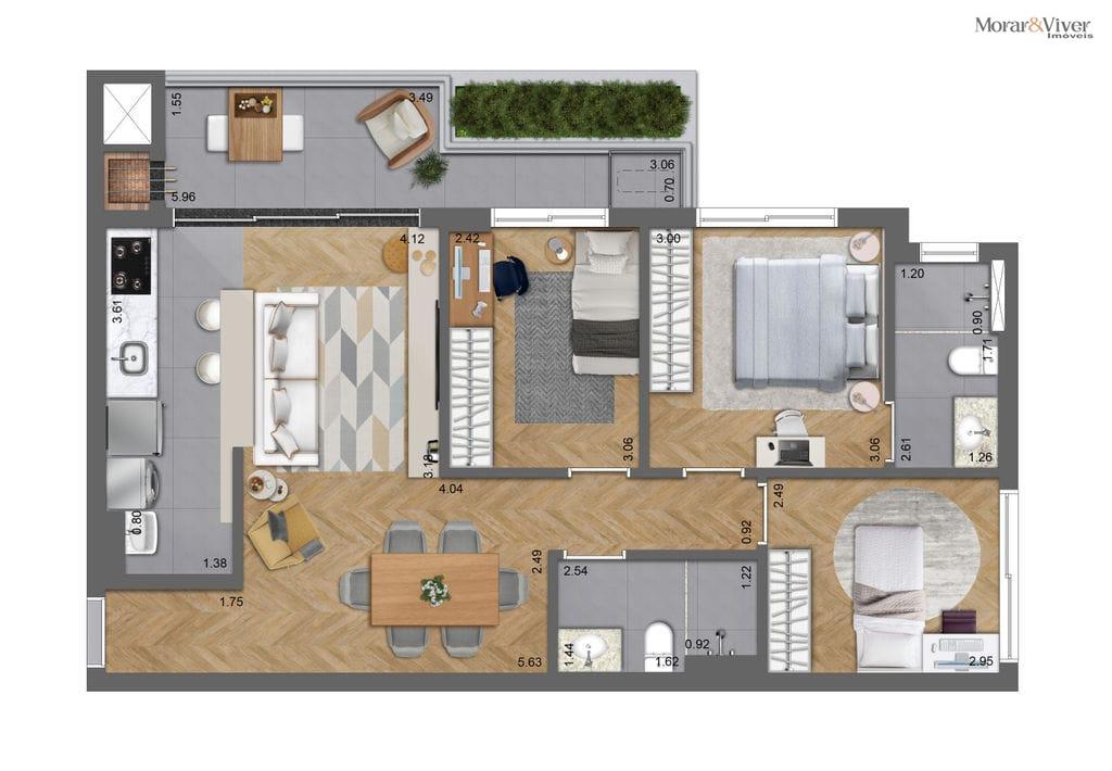 Cobertura à venda com 3 quartos, 141m² - Foto 47