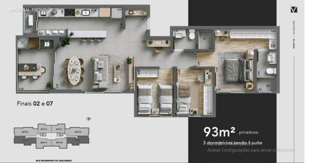 Apartamento à venda com 2 quartos, 69m² - Foto 21