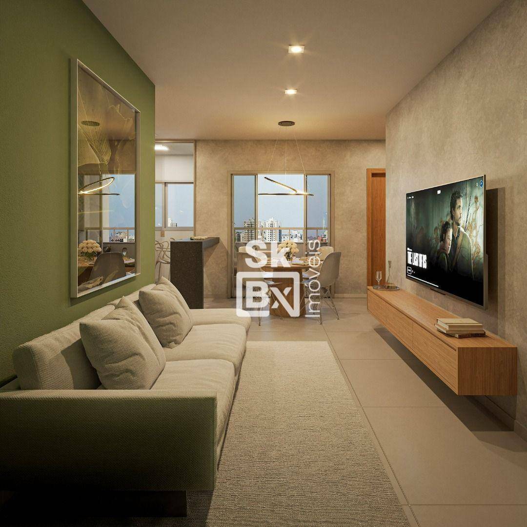 Apartamento à venda com 2 quartos, 59m² - Foto 2