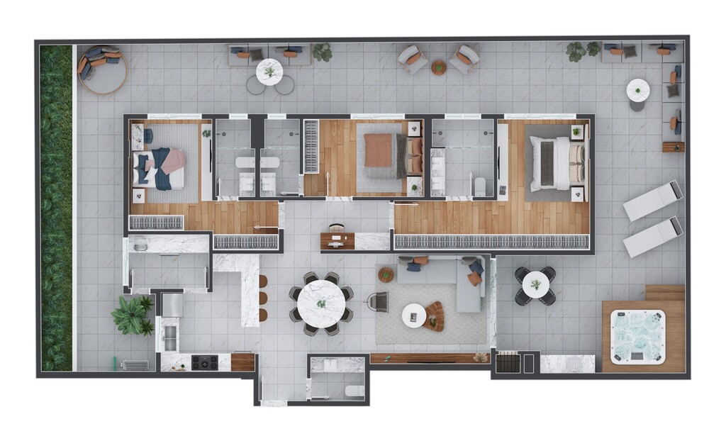 Apartamento à venda com 3 quartos, 167m² - Foto 17