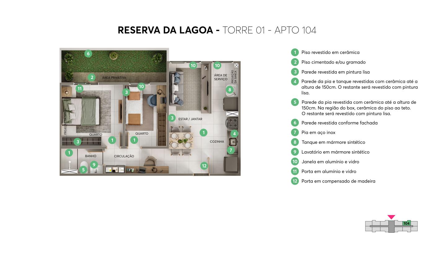 Apartamento à venda com 2 quartos, 36m² - Foto 18