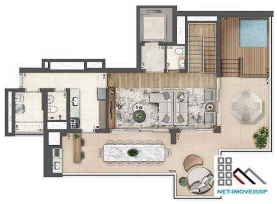 Cobertura à venda com 3 quartos, 258m² - Foto 30