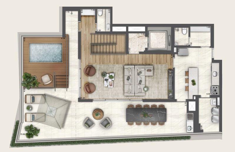 Cobertura à venda com 4 quartos, 371m² - Foto 19